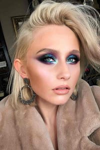 Makeup Inspiration for Blue Eyeshadow